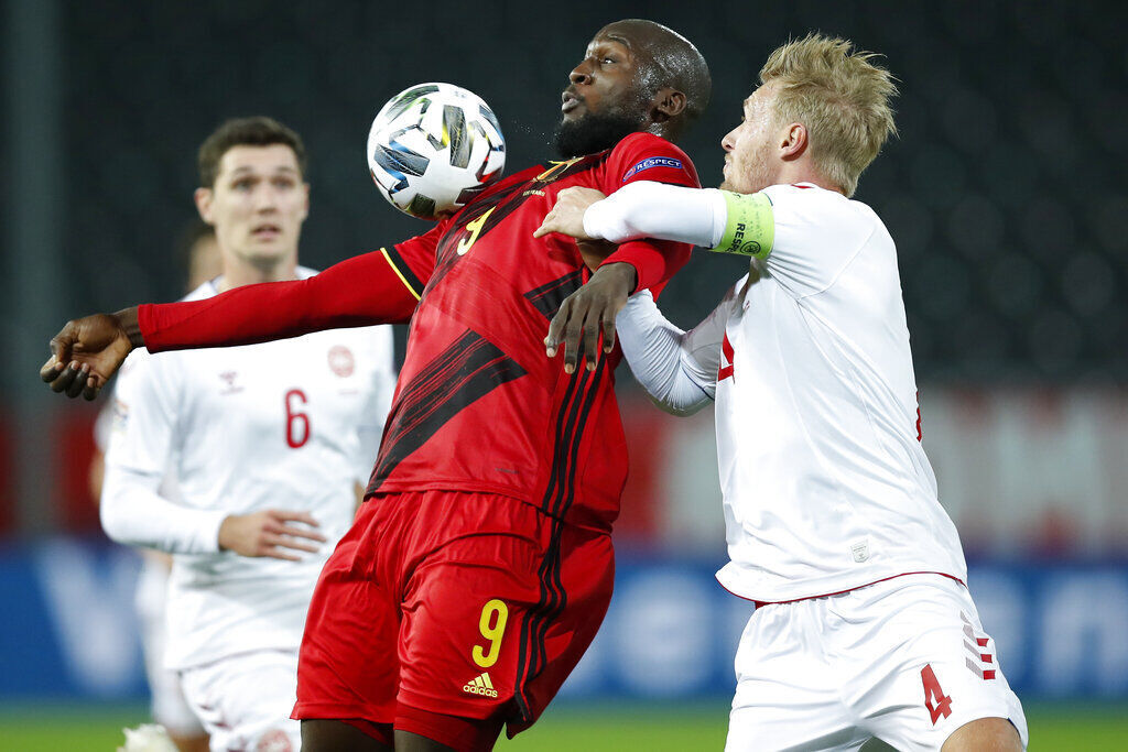 APTOPIX Belgium Denmark Nations League Soccer